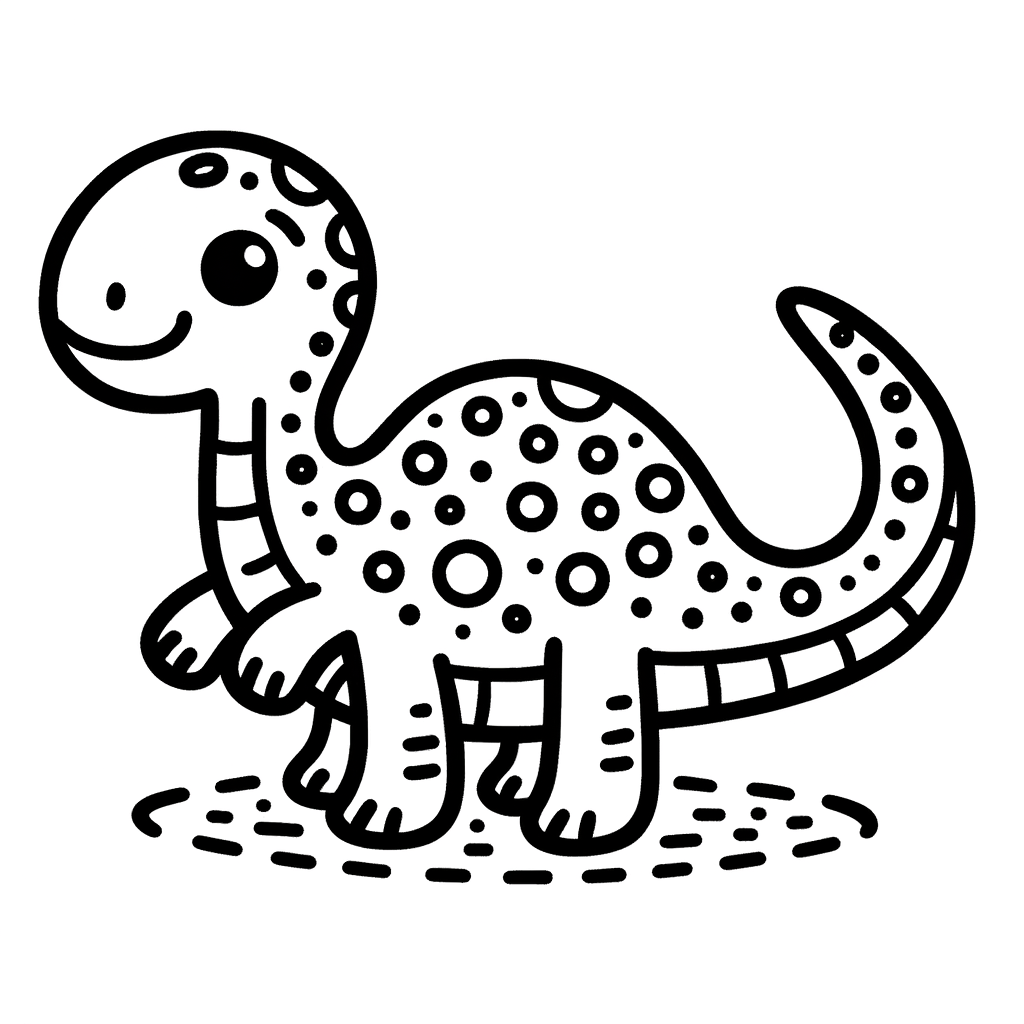 Dinosaurier Ausmalbild zum Download