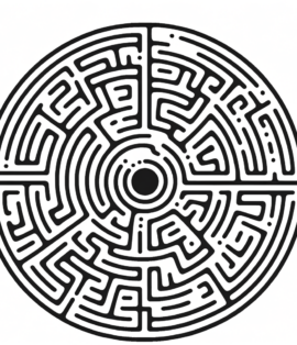 Labyrinth PDF zum Ausdrucken