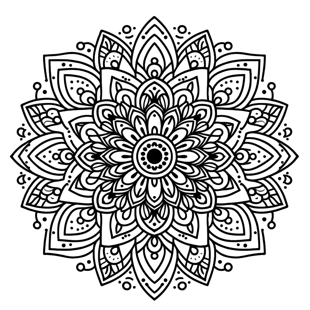 Mandala Ausmalbilder PDF downloaden