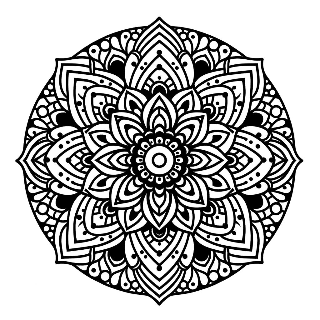 Mandala Ausmalbilder zum Drucken